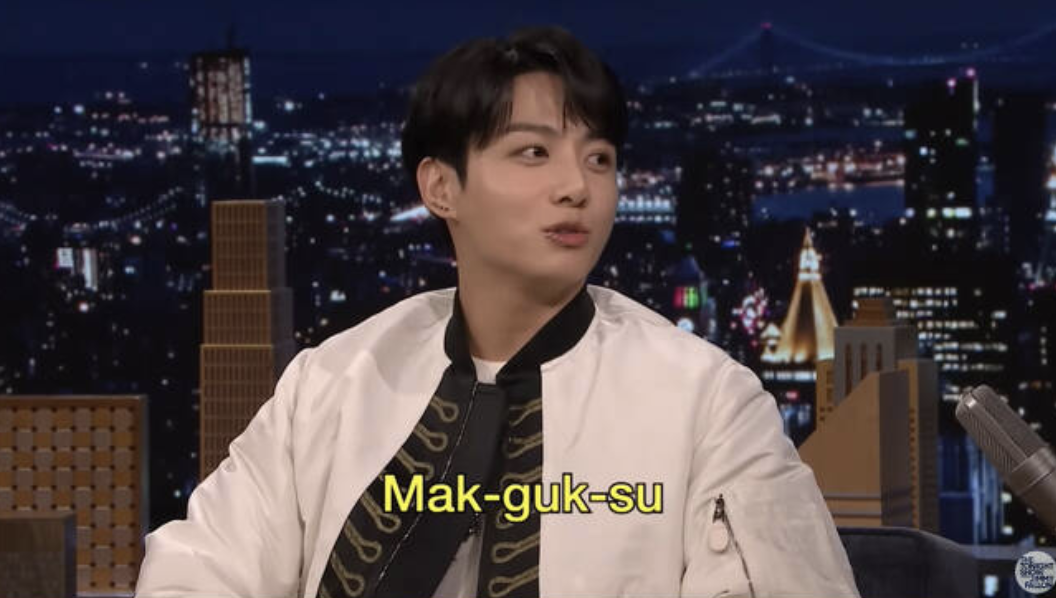 Jungkook introduces Korean food on ‘The Jimmy Fallon Show’