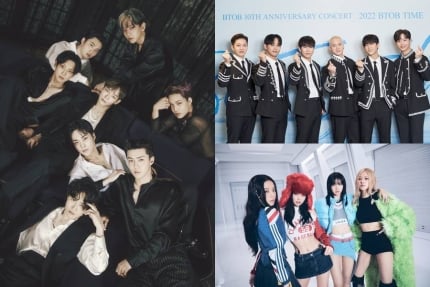 EXO, Blackpink, BTOB