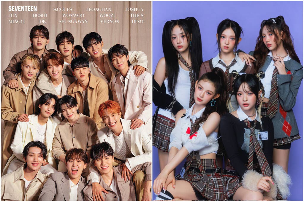 SEVENTEEN, TXT and NewJeans in top 10 of IFPI’s Global Artist Chart 2023 “HYBE’s power”