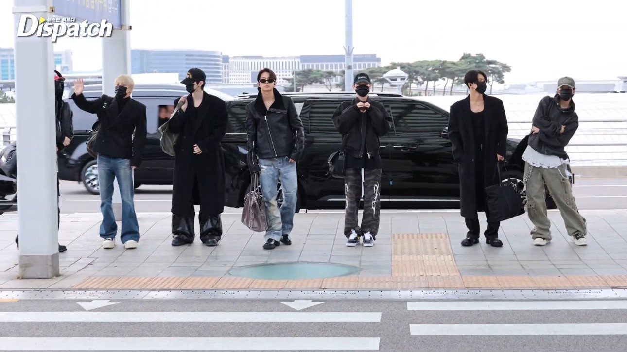 enhypen airport mama 2024