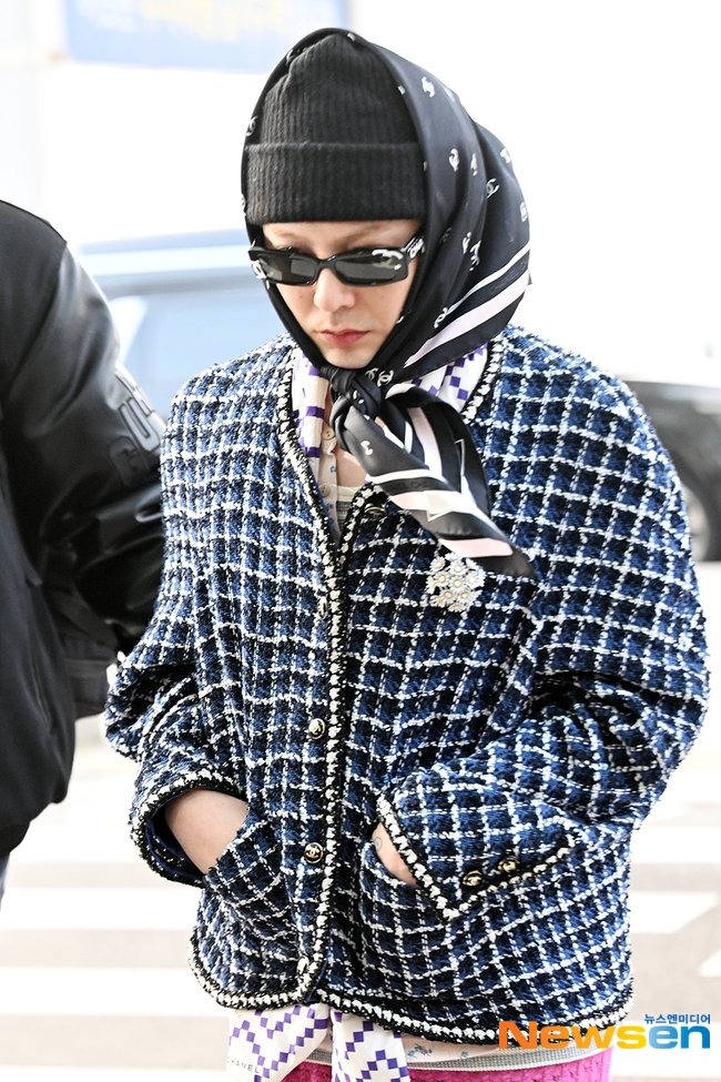 g-dragon airport mama 2024
