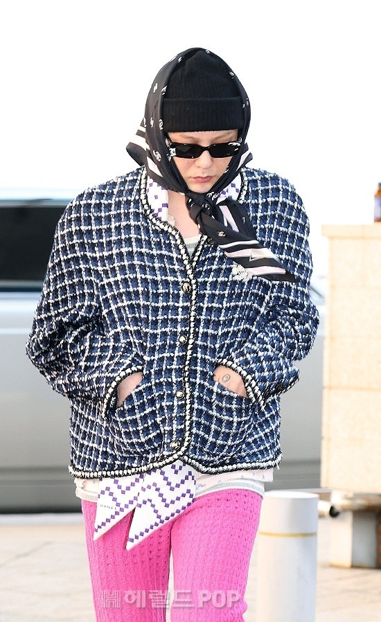 g-dragon airport mama 2024