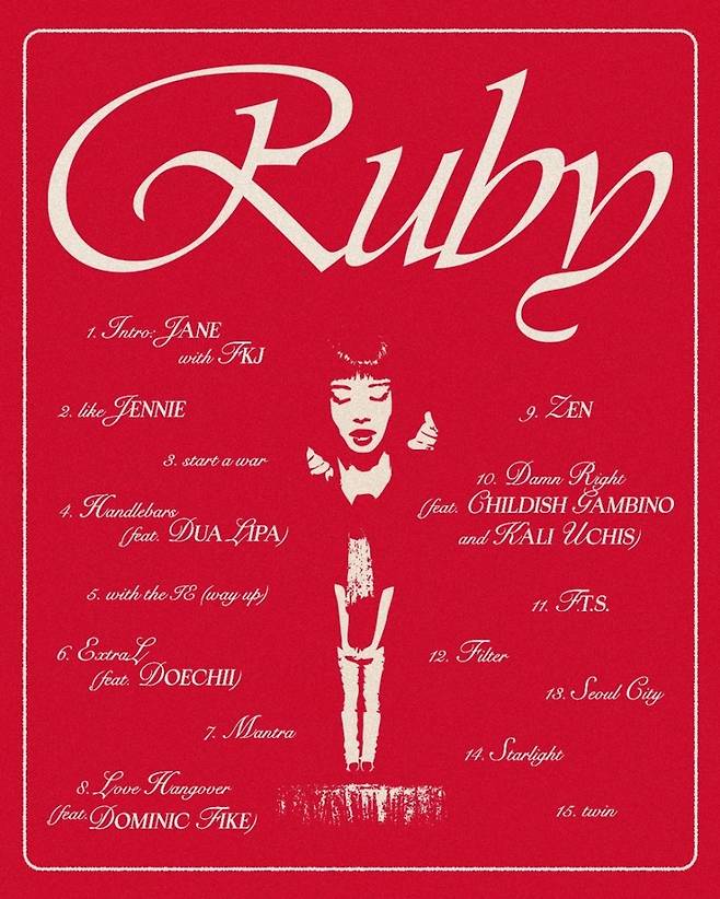 review solo album ruby jennie 