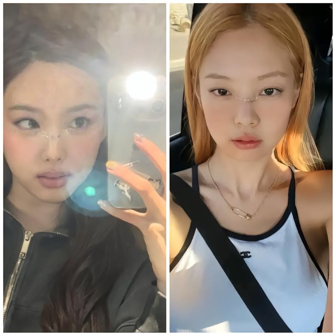 Nayeon copying Jennie